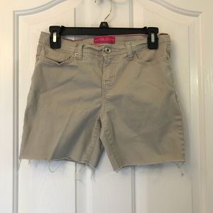 GLO khaki kids shorts for girls